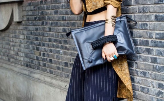 2014年1月上旬纽约潮女街拍 冬日里浑然一体的混搭