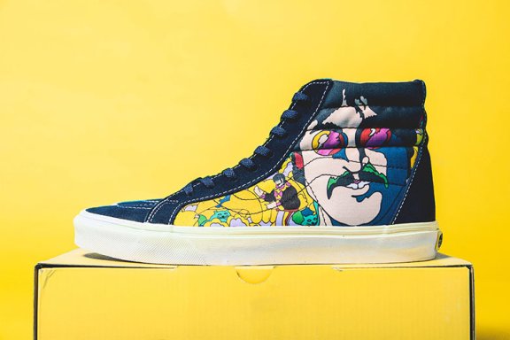 经典话题性合作 The Beatles x Vans 2014 合作系列