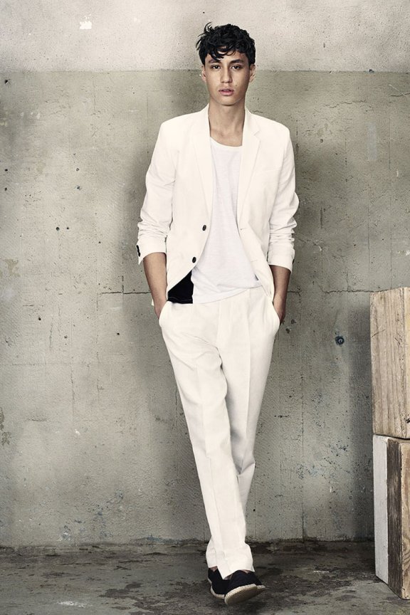 瑞典时装品牌H&M 2014夏季最新男装造型搭配