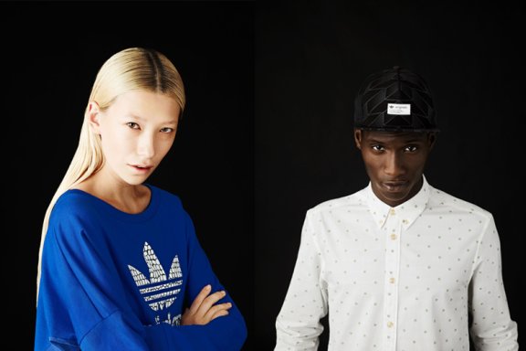 90年代足球文化的设计风格 adidas Originals Blue系列 2014春夏造型搭配