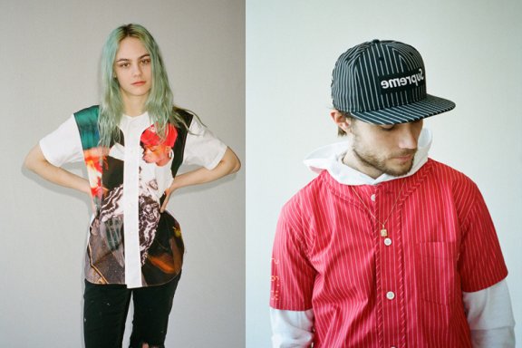 《SENSE》杂志:COMME des GARCONS SHIRT x Supreme 2014春夏造型搭配