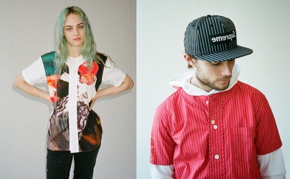 《SENSE》杂志:COMME des GARCONS SHIRT x Supreme 2014春夏造型搭配