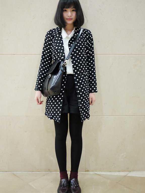 2014年3月国内街拍 看时尚潮人玩转波点游戏