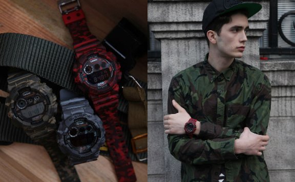 夏日迷彩/G-SHOCK发布最新迷彩GD-120CM系列