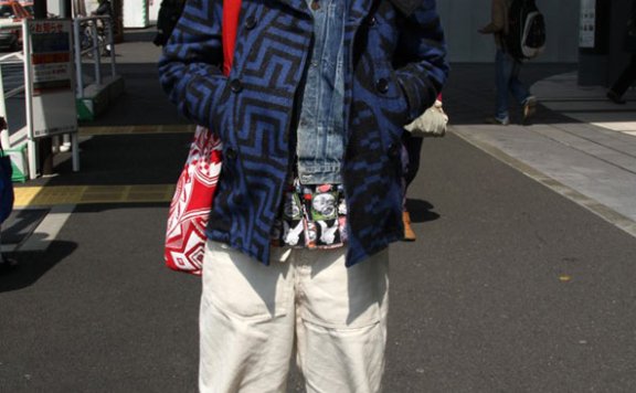 2014日本东京秋冬时装周街拍精选 看日式风格这样穿！