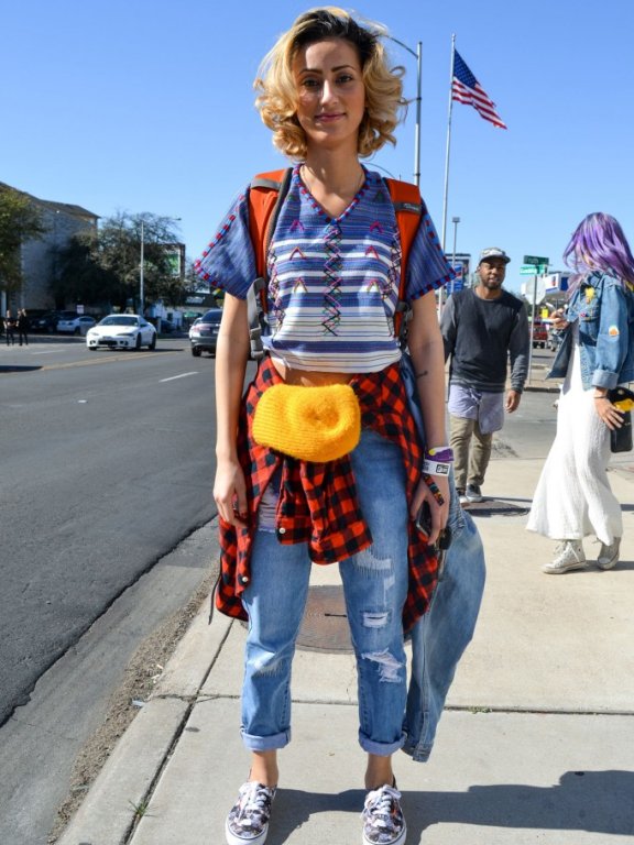 2014年4月纽约潮人街拍 看暖春街头的时尚风格