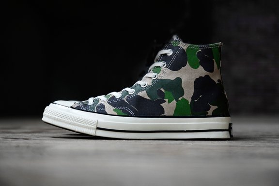 迷彩高帮 Converse Chuck Taylor All Star 1970s 迷彩配色