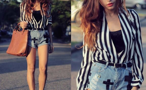 潮人就爱条纹控!街拍和穿搭达人要教你的「时尚水手」穿搭术