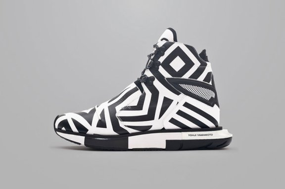大玩斑马条纹 Y-3 2014 秋季 Hayex High 鞋款