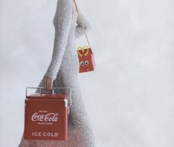 韩国红色圣诞节大片 老式摇滚mix混搭风