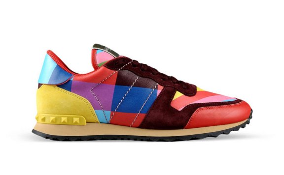 街头最火迷彩 Valentino 2015春季鞋款系列