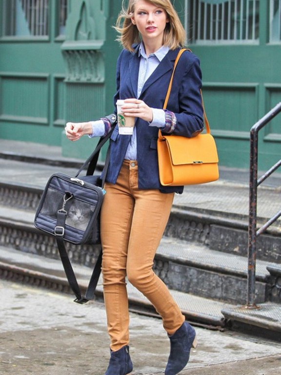 穿搭越来越高竿–Taylor Swift 2014年度街拍回顾