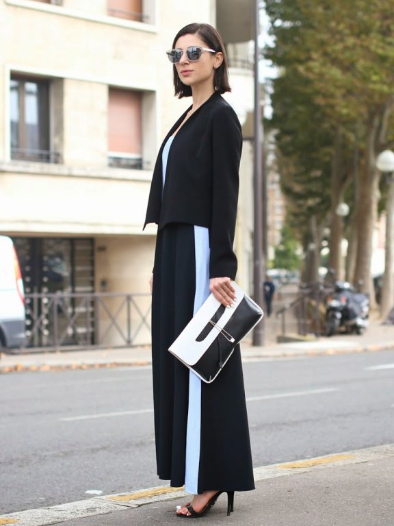 2015年1月纽约潮人街拍 有层次的时尚混搭风