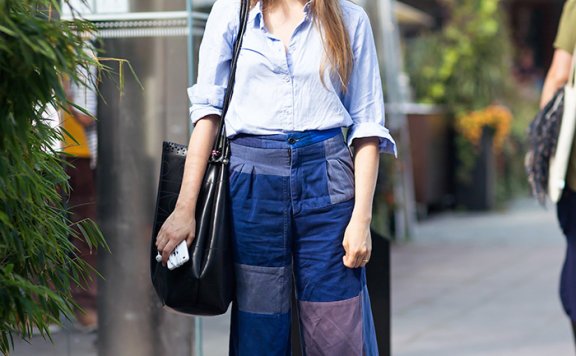 2015年9月欧美街拍 看夏秋过渡时尚风格