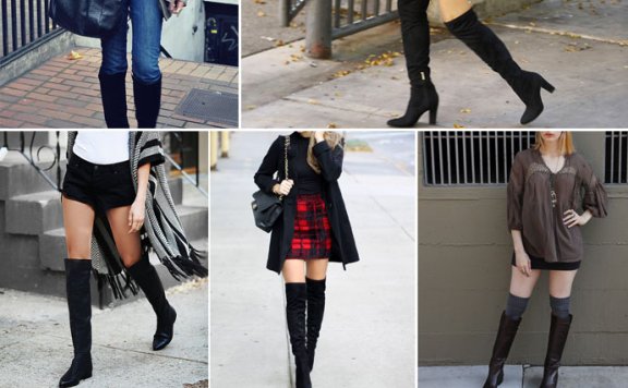 除了5050你还可以买这些美貌时髦的过膝靴!