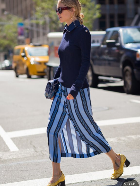 10套最美条纹街拍大盘点 养眼显瘦没商量!