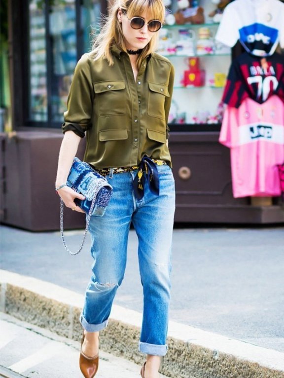 春天一抹时尚绿 穿出少女清新范儿