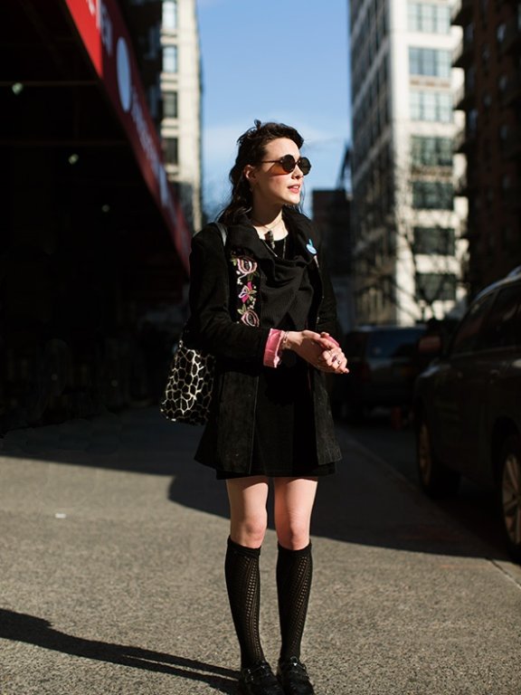 街拍巴黎潮人街头风格搭配