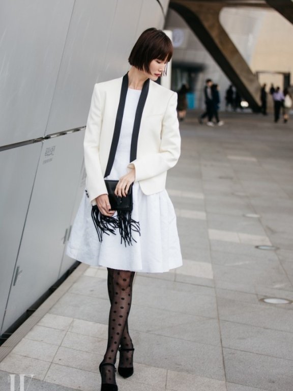 Street Snaps:来自韩国首尔时装周的极致混搭