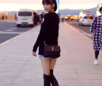 王子文街拍 看小个子女生穿衣秘籍