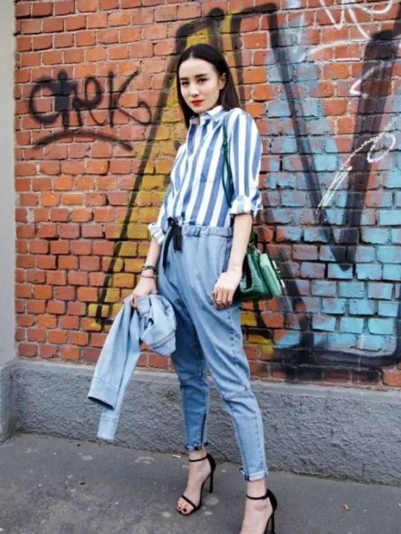 她是宋佳,不只演戏实力派,更是街拍女王!