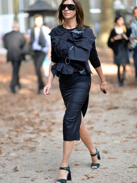 向法国最有名的编辑Carine Roitfeld学习穿搭术