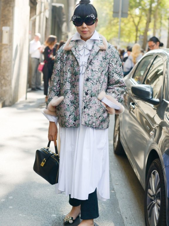 潮人街拍 平底鞋的世界只有时髦人才懂!