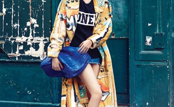 短发女神高俊熙远赴巴黎拍摄中国版《CéCi》四月号时尚画报