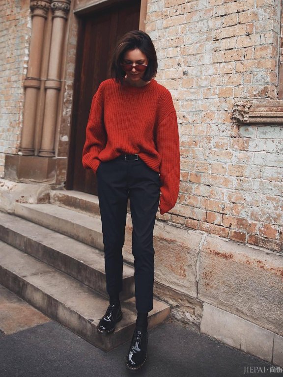 悉尼博主Pepa Mack私照合辑：骨感+翘臀，再简单的秋冬穿搭也能性感！