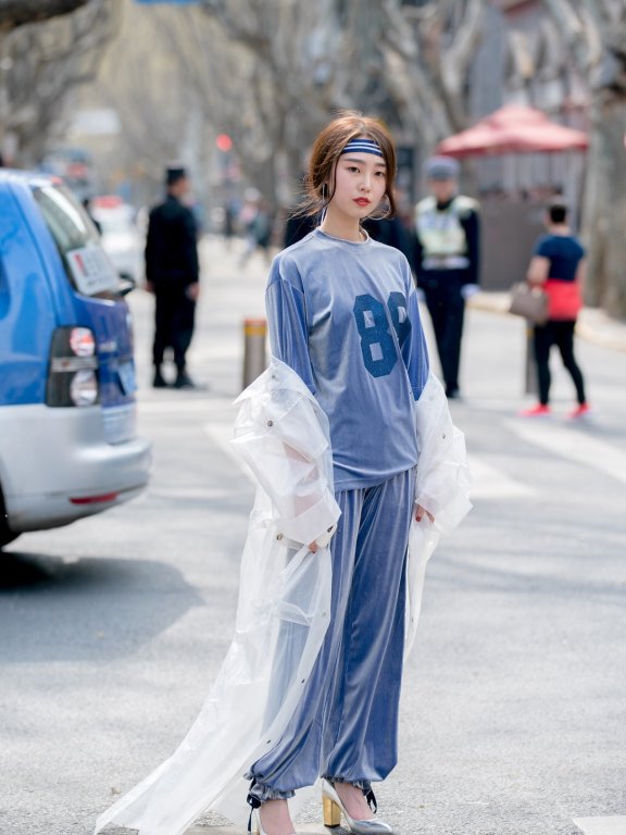 2018秋冬上海时装周街拍 时尚的路人们