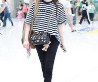 167的欧阳娜娜撞上167的杨幂,终于明白腿直和腿细哪个更重要了