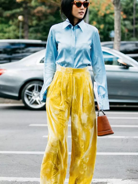 街拍看搭配功力 为啥人家这么时髦?