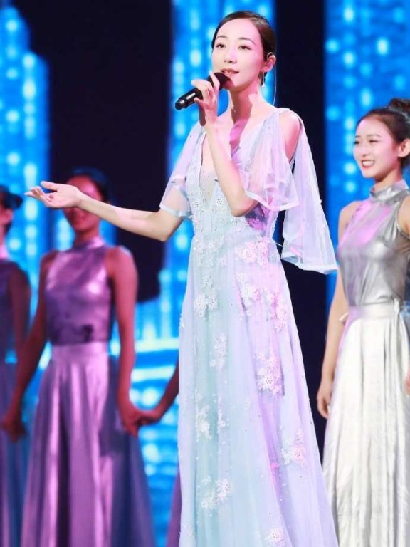 仙气十足!韩雪登央视、湖南卫视中秋晚会惊艳献唱