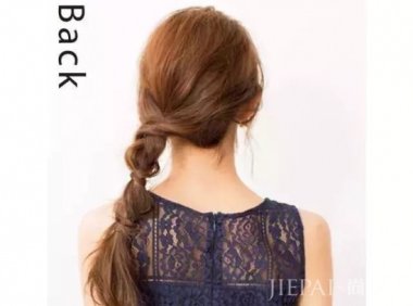 简单的长发编发教程 让你每天发型不一样