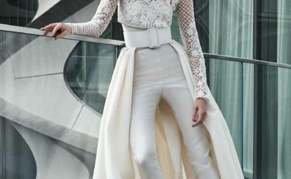 Naeem Khan高级定制婚纱:薄纱遮面,这就是我心动的开端!