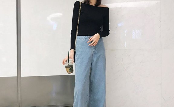 12款让你显瘦的牛仔裤穿搭法，让你在大学校园时髦又高级！