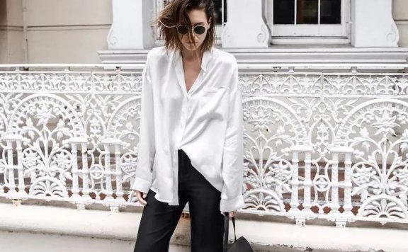 富有悬垂感的白衬衫,每款都想要!