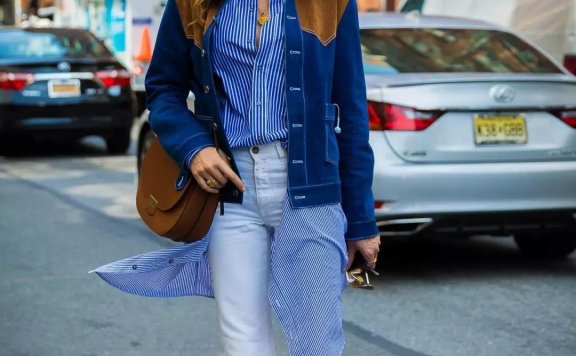 衬衫和九分裤这样搭,让秋天的你在职场更时髦!