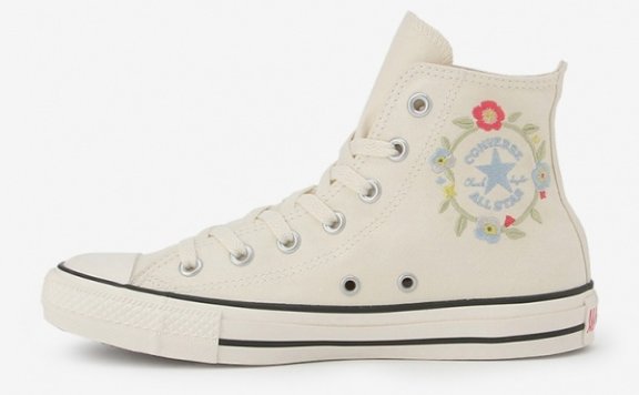Converse 推出 “Flower Crown” 高筒帆布鞋系列