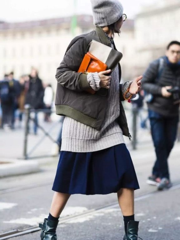 秋冬穿鞋一定要搭配这个单品,实在太好看了