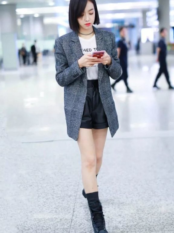 有“格”有调 看明星穿格纹西装示范级搭配