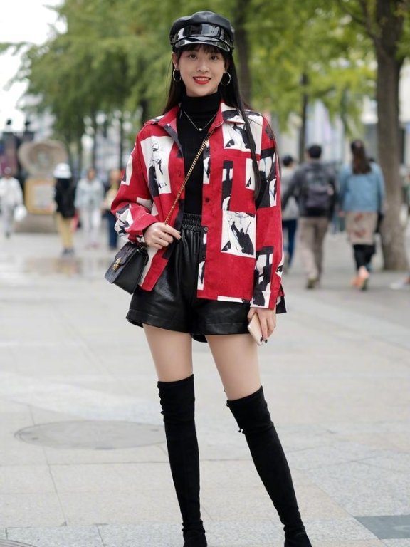 今年秋天有点冷,看看杭州潮人怎么搭配