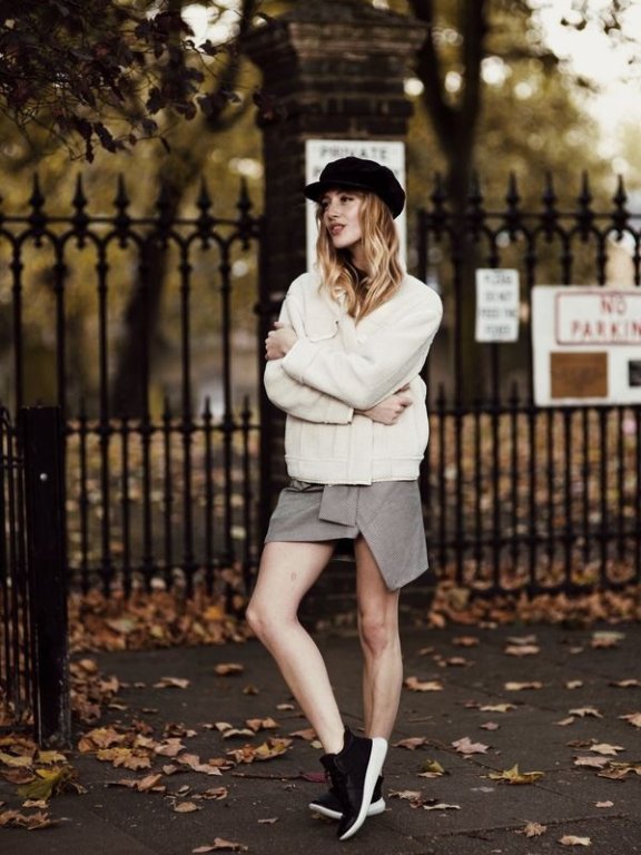 时尚博主萨拉·米凯拉 (Sarah Mikaela) 私服私照合辑:小个子穿衣典范,视觉上再增高10CM也不是很难!