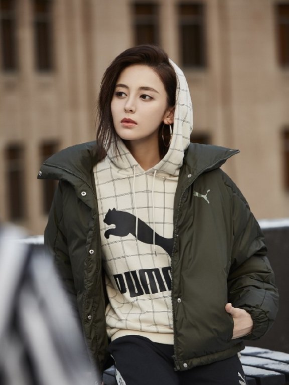 帅气与柔美,娜扎演绎PUMA 2018冬日女装