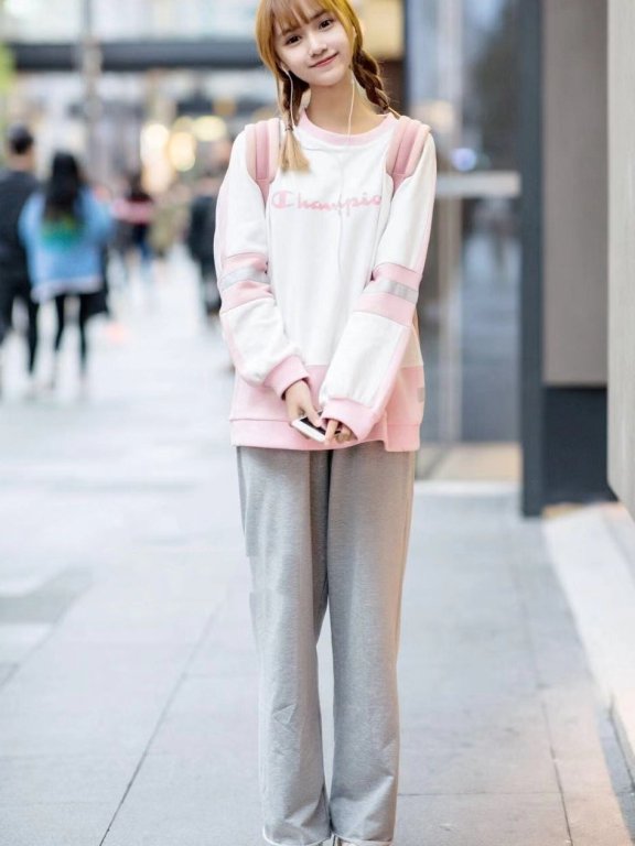 国内街拍:颜值美若天人,美如画