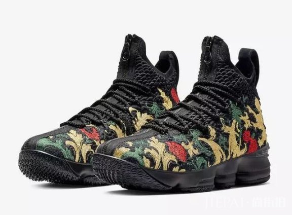 霸气奢华!Nike Lebron XV Perf x Kith 詹姆斯1