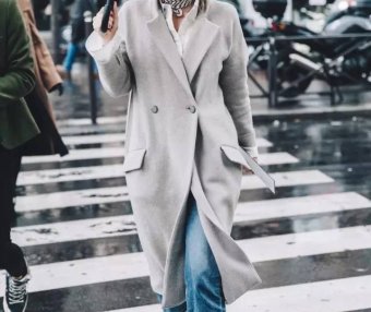 大衣你有了,那怎么搭才时髦呢?