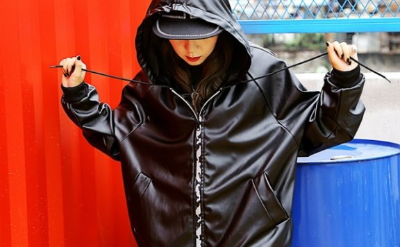 帅气机车夹克搭配,酷Girl专属流行