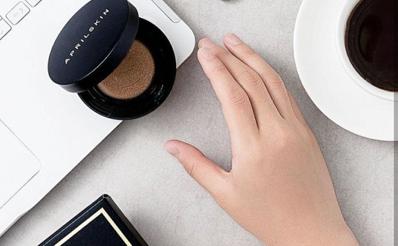 AprilSkin气垫色号 网红气垫试色