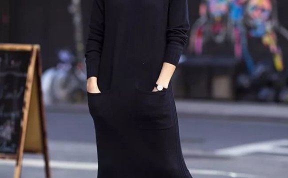 宋茜这样穿针织裙超女人！这样搭显瘦10斤